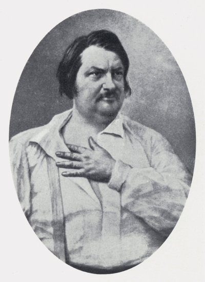 Şair Honore de Balzac by Nadar